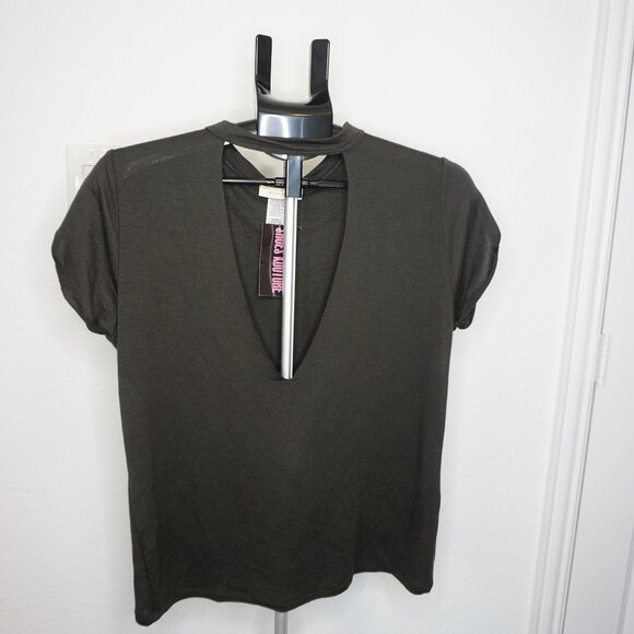 Mind Code Deep V Blouse - Picture 4 of 13